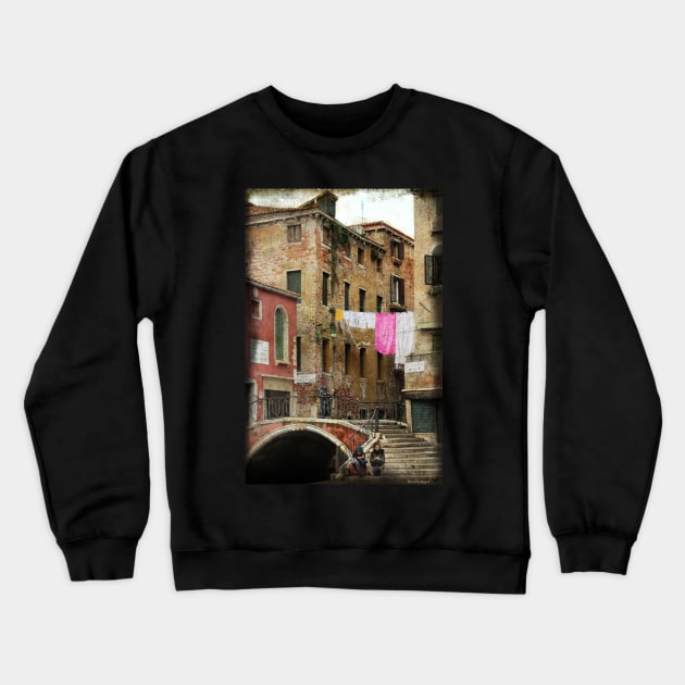 Venice Washing Crewneck Sweatshirt by BenitaJayne